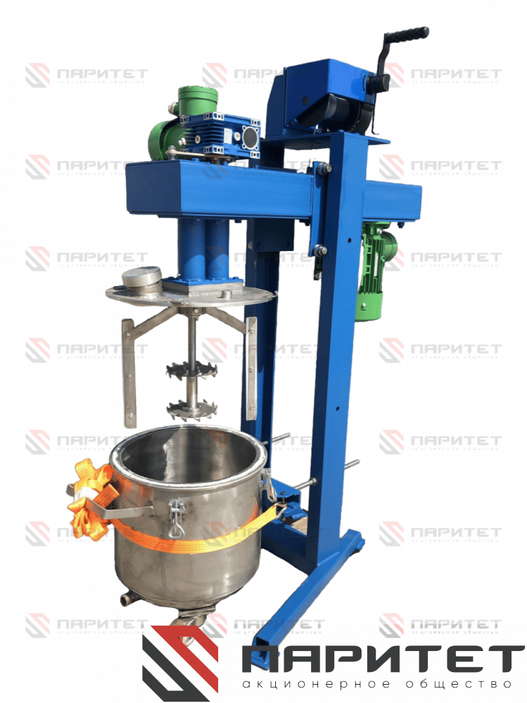 Лабораторный диссольвер двухприводной